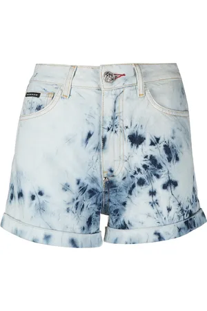 Philipp Plein Bleached hot pants