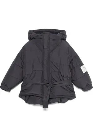 DOUUOD KIDS Logo-tag jacket