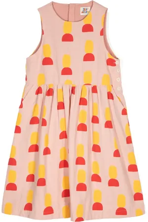 Jelly Mallow Polka-dots sleeveless dress