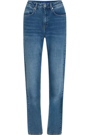 Karl Lagerfeld Logo-patch straight jeans