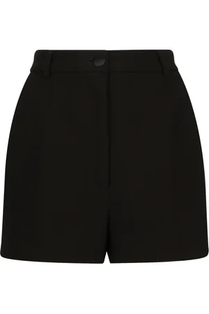 Dolce & Gabbana Pleated high-waisted shorts