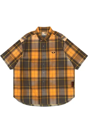 A Bathing Ape Logo-appliqu?? plaid shirt