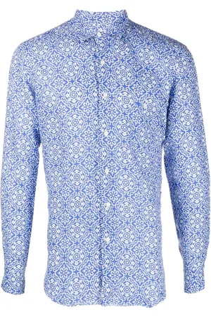 PENINSULA SWIMWEAR Graphic-print long-sleeve shirt