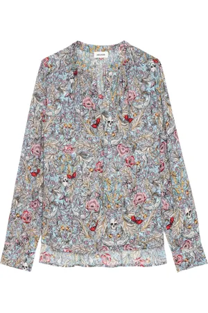 Zadig & Voltaire Tink floral-print blouse