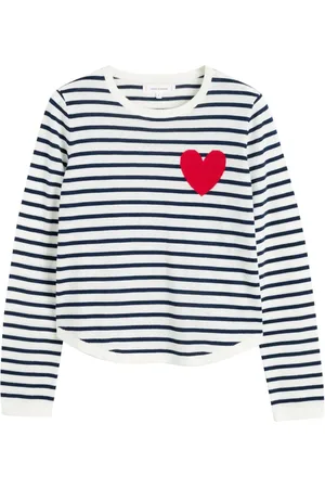 Chinti & Parker Breton Heart sweater