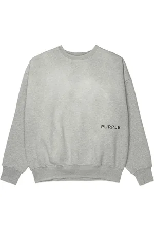 Purple Brand Wordmark cotton sweatshirt