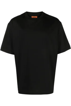 Missoni Zigzag-trim cotton T-shirt