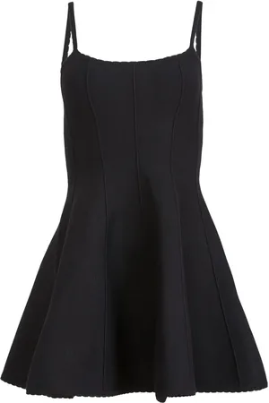 FLEUR DU MAL Flared corset dress