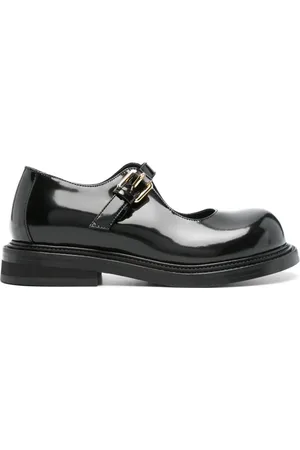 Moschino Leather mary jane flats