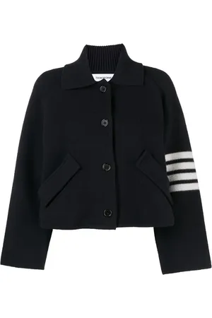 Thom Browne 4-Bar Stripe cropped jacket