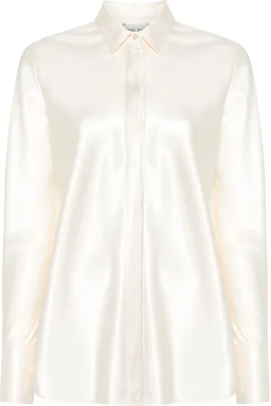 FORTE FORTE Long-sleeve satin shirt