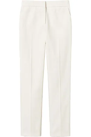 Twin-Set Straight-leg gabardine trousers