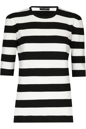 Dolce & Gabbana Crew-neck striped top
