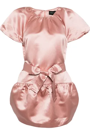 Cynthia Rowley Tulip Satin Mini Dress