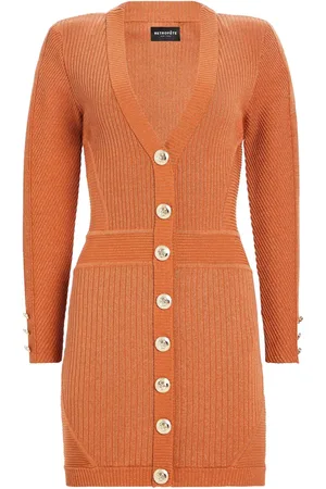 Retrofete Zem rib knit dress
