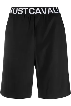 Roberto Cavalli Logo-print shorts