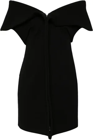 Salvatore Ferragamo Off-shoulder mini dress