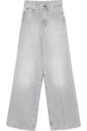 Calvin Klein High-rise wide-leg jeans