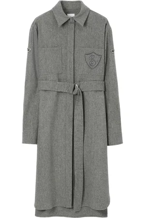 Burberry Logo-embroidered shirt dress