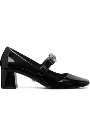 VERSACE 55mm Gianni Ribbon pumps