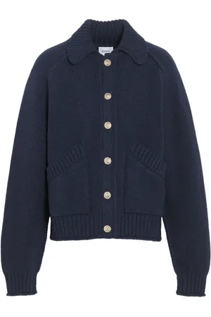 Barrie Chunky-knit cashmere cardigan