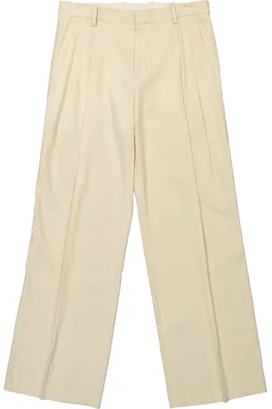 Helmut Lang Pressed-crease straight trousers