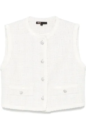 Maje Sequin-embellished tweed jacket