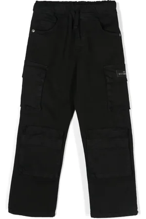 John Richmond Twill-weave cargo trousers