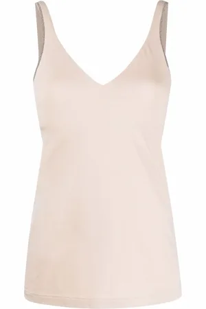 Brunello Cucinelli V-neck tank top