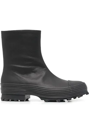 Camper Traktori leather ankle boots
