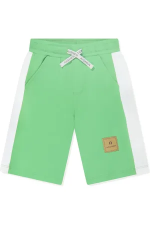 Aigner Logo-appliqu?? cotton track shorts