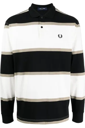 Fred Perry Striped cotton polo shirt