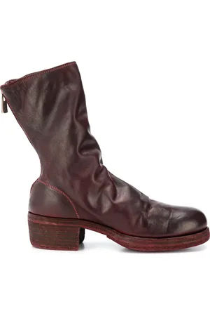 GUIDI Worn effect boots