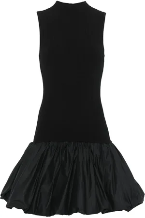 ROTATE Ribbed-knit mini dress