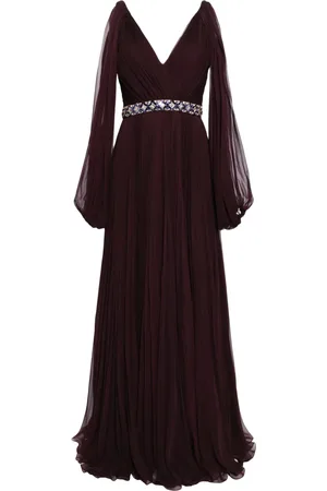 Jenny Packham Rapture cold-shoulder gown