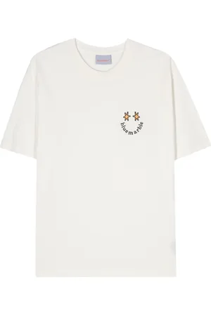 Bluemarble Logo-embroidered cotton T-shirt