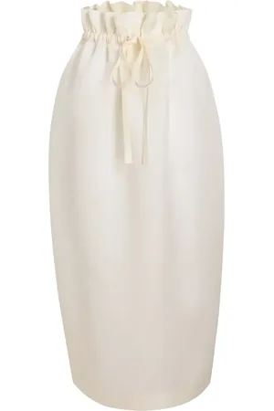 Khaite The Ember silk skirt
