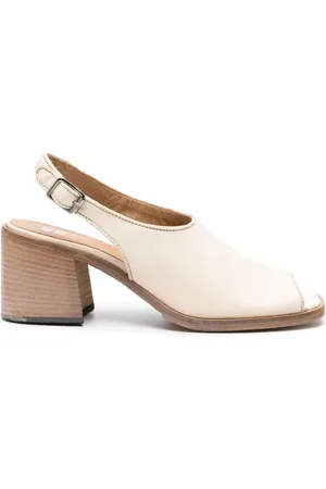 Moma Square-toe slingback sandals