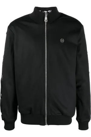 Philipp Plein Appliqu??-detail bomber jacket