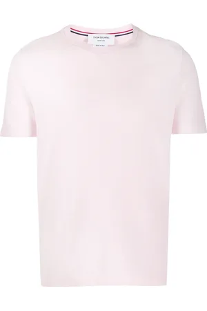 Thom Browne Classic Pique Rib Cuff RWB Tee