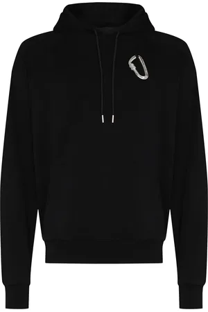 HELIOT EMIL Carabiner cotton hoodie