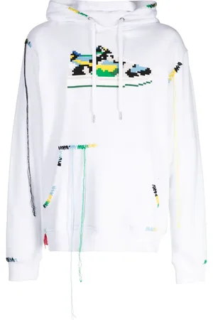 MOSTLY HEARD RARELY SEEN Sneaker-print cotton hoodie