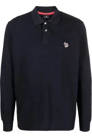 Paul Smith Logo-patch zebra polo shirt