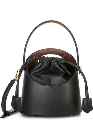 Etro Mini Saturno leather bucket bag