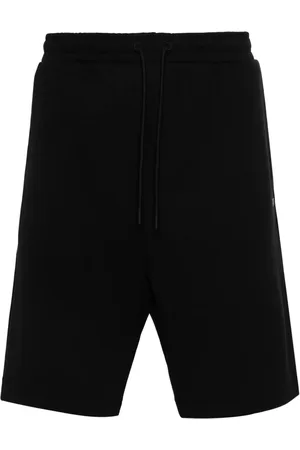 HUGO BOSS Rubberised-logo track shorts