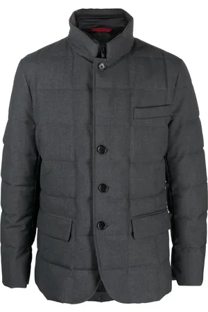 FAY High-neck quilted padded jacket