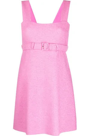 Patou Corsage belted mini dress