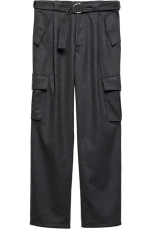 Prada Pleat-detail wool trousers
