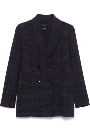 Circolo Check double-breasted blazer