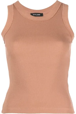 Styland Fine-ribbed vest top